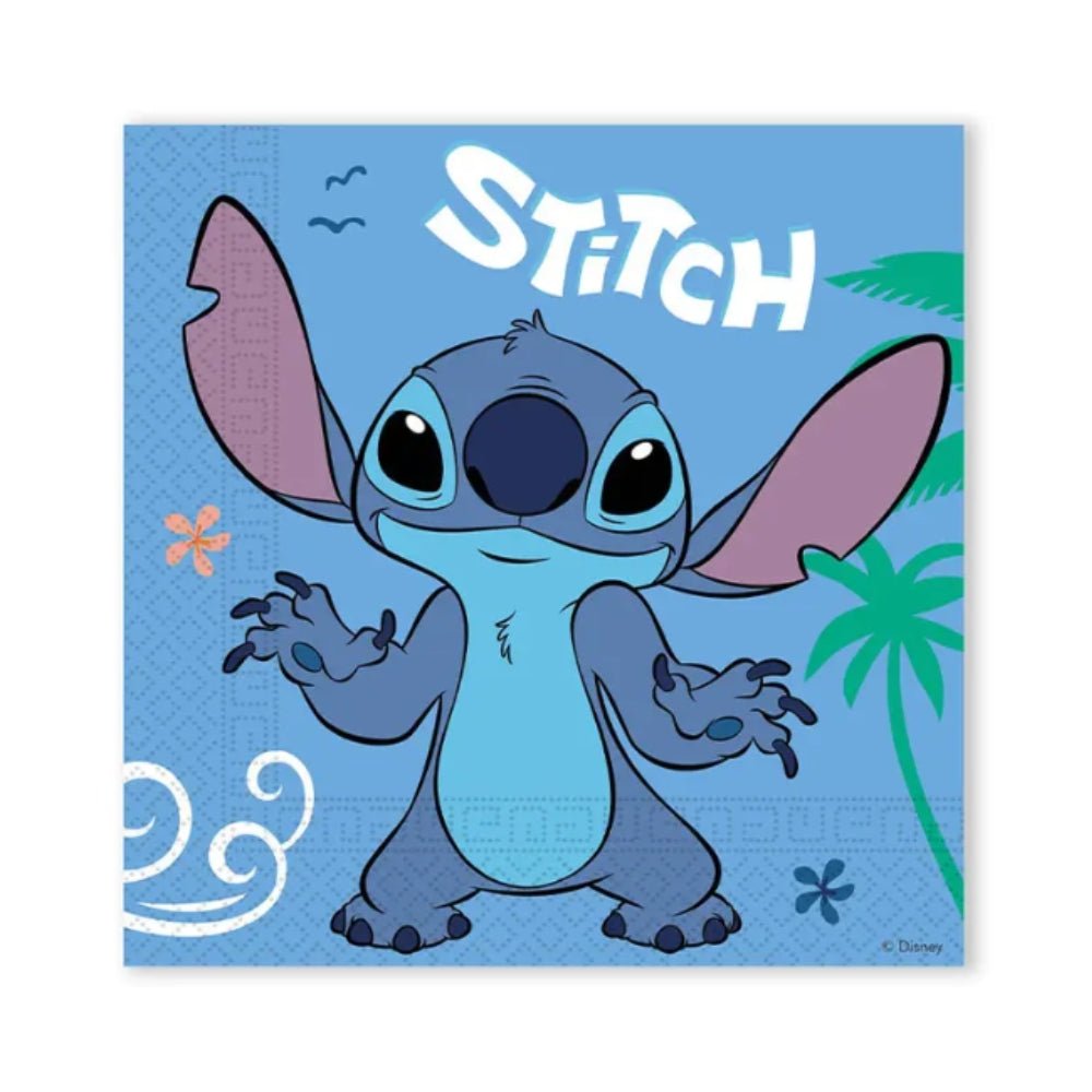 Servietter – Stitch (20 stk) - Hilles.no