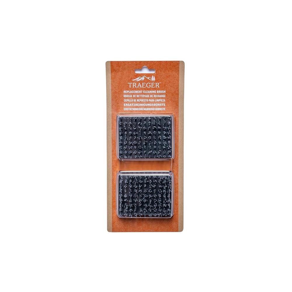 Grillbørste – Erstatningsbørster (2 pk) - Hilles.no