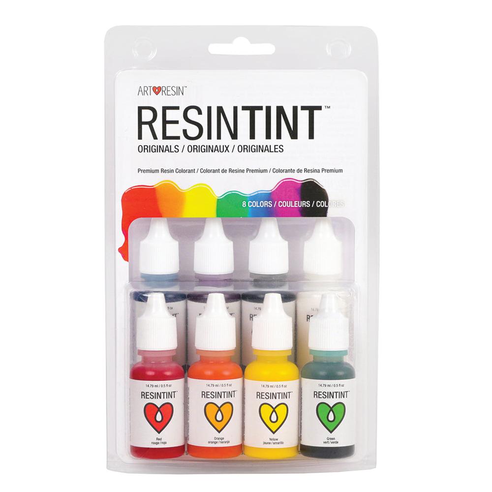 ArtResin ResinTint Originals – Sett med 8 farger