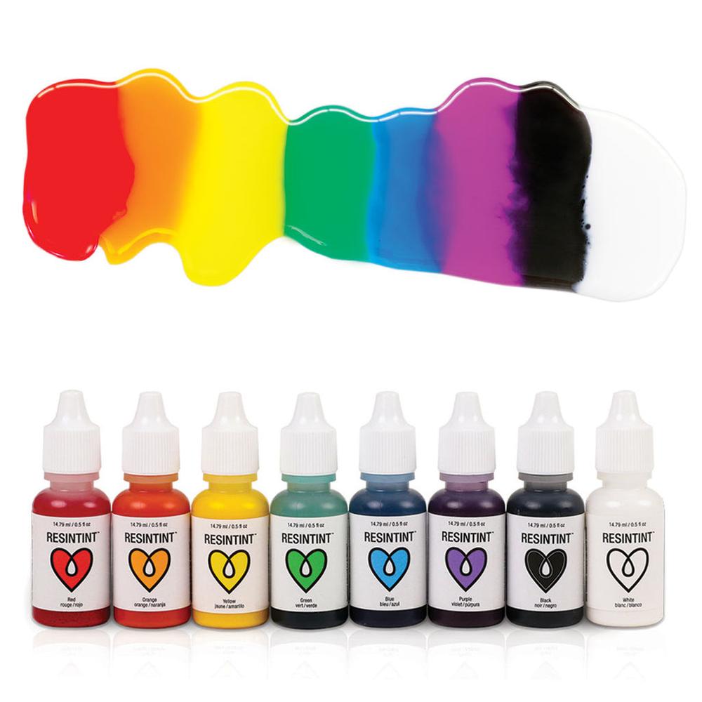 ArtResin ResinTint Originals – Sett med 8 farger