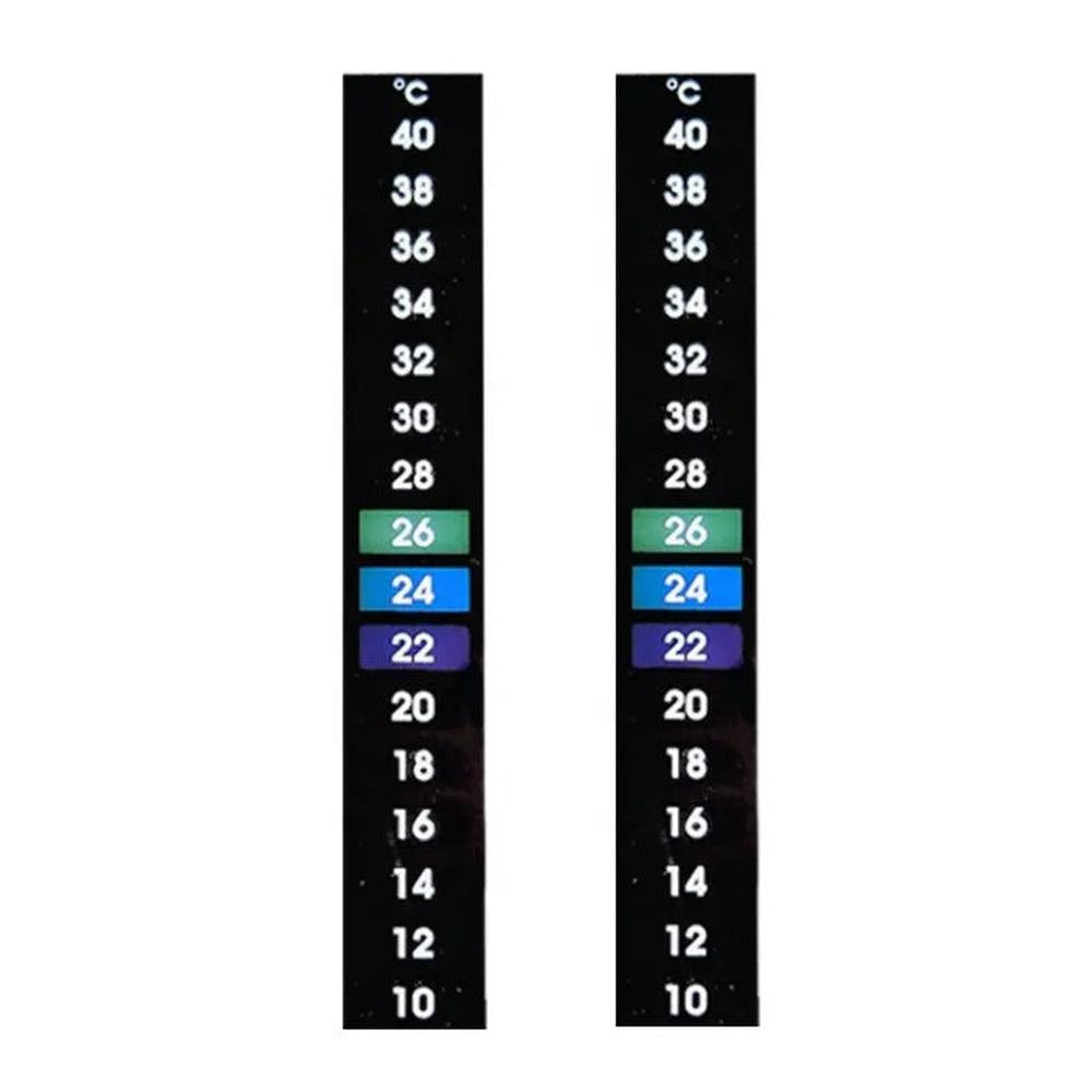 Selvklebende LCD-termometer 10-40 °C
