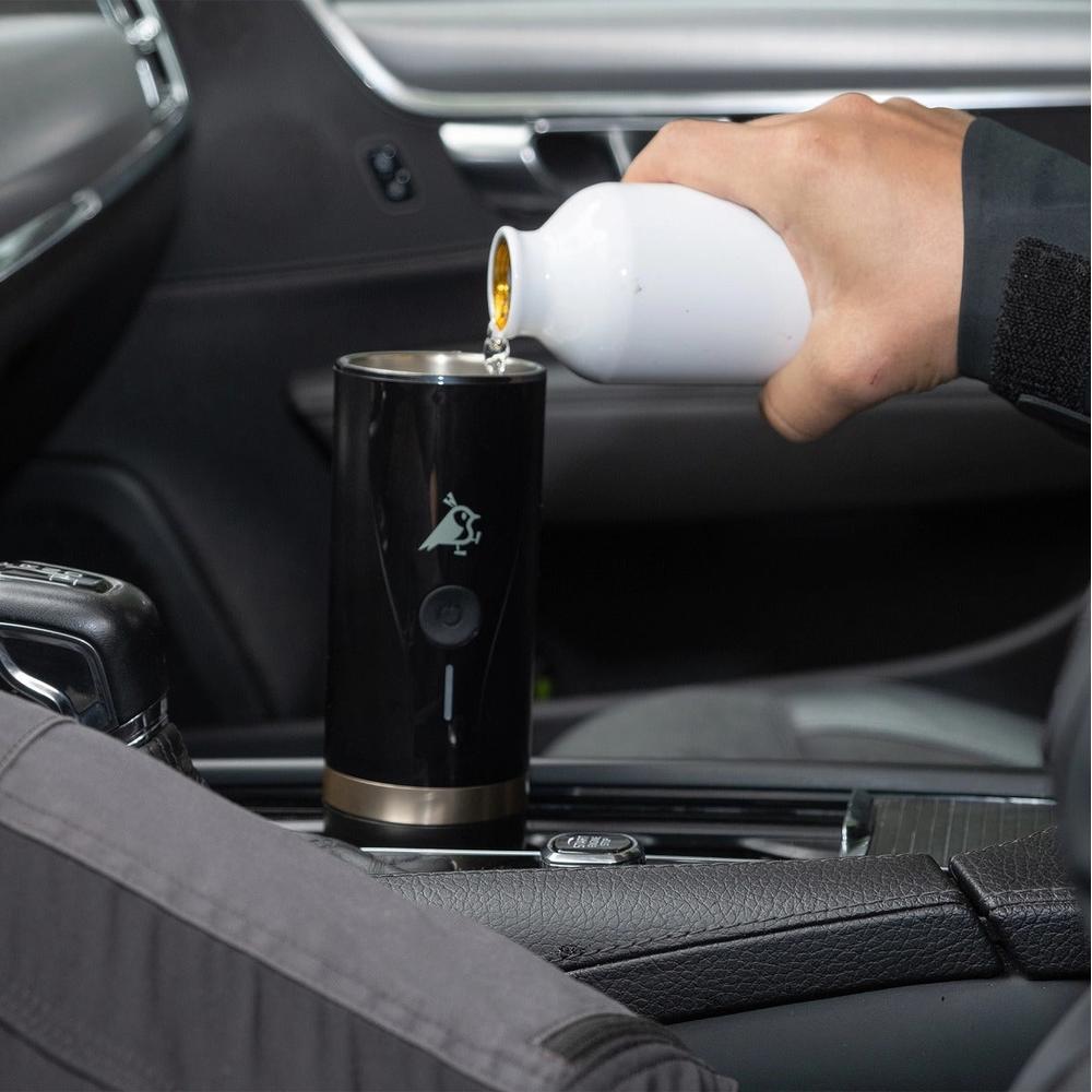 Aqiila Coffeebird - Bærbar kaffemaskin med batteri
