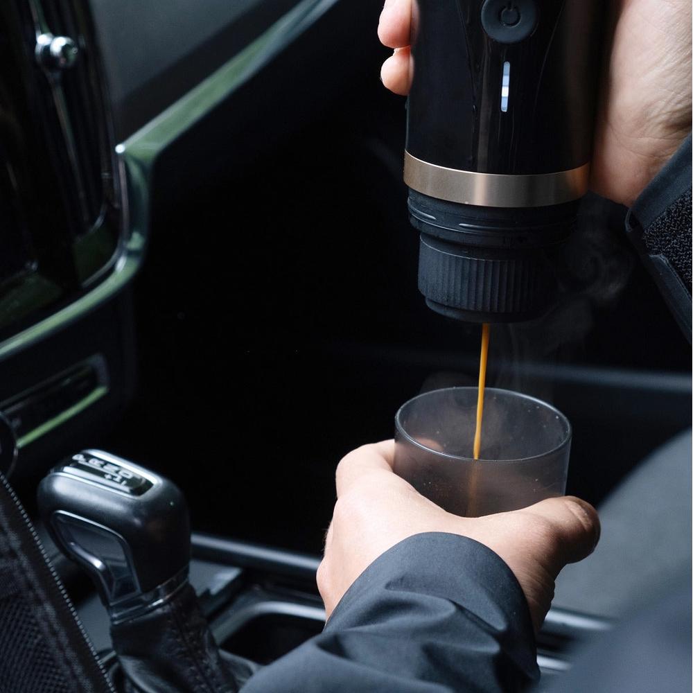 Aqiila Coffeebird - Bærbar kaffemaskin med batteri