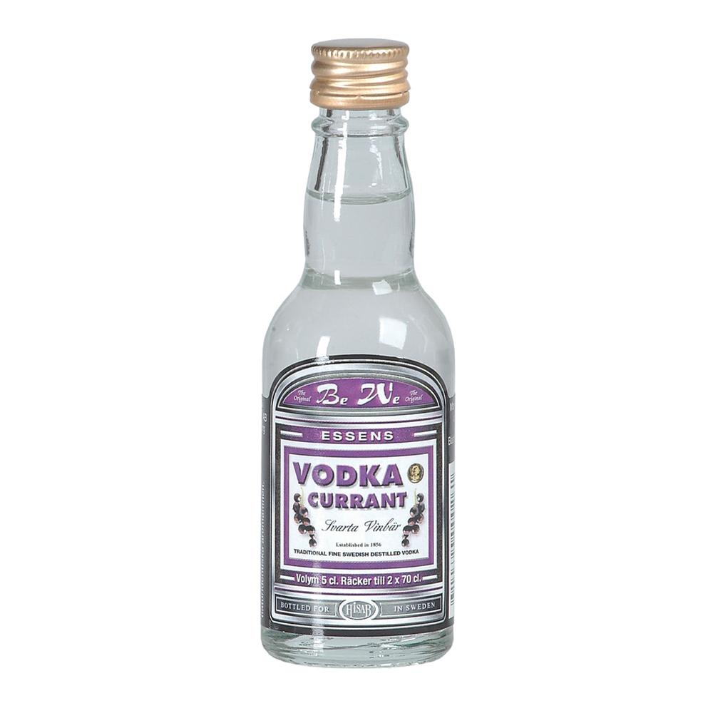 Currant Vodka Essens – Solbærsmak, BeWe til 2 x 70cl