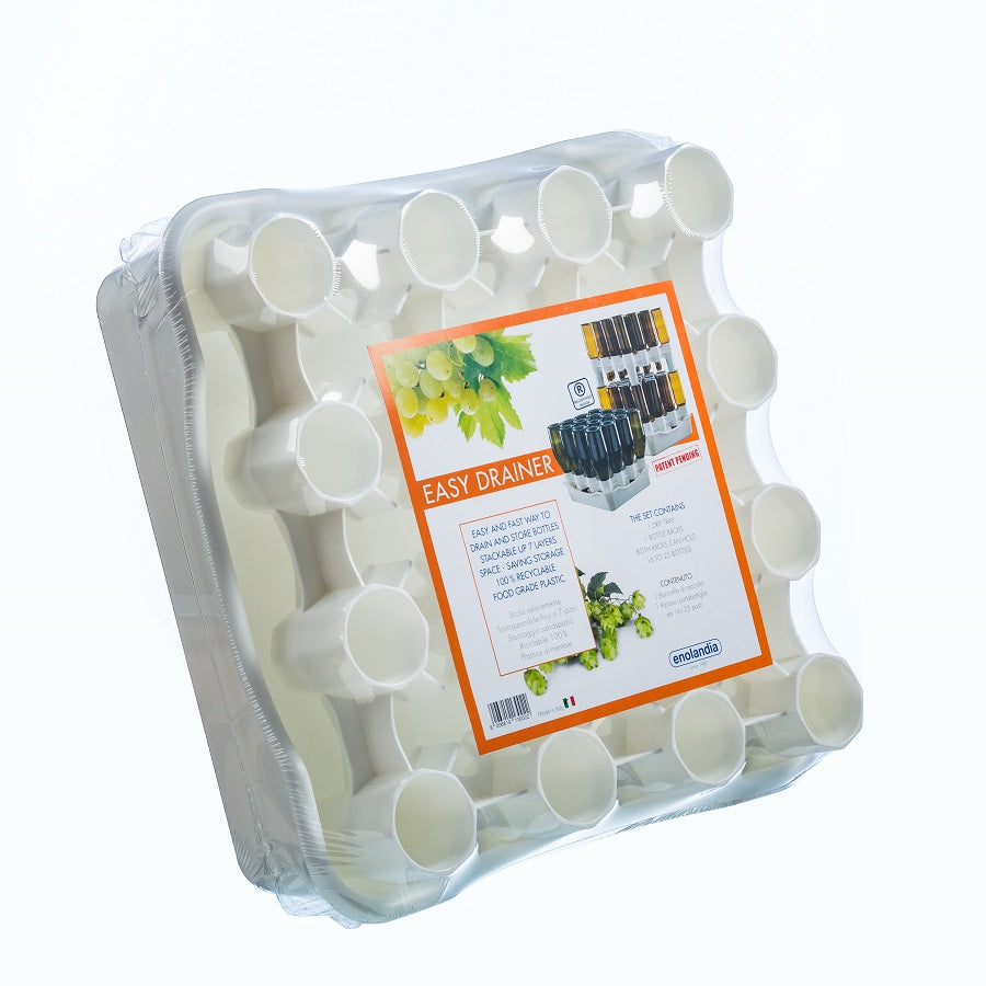 Easy Drainer Startpakke – Flasketørker for 25/16 flasker