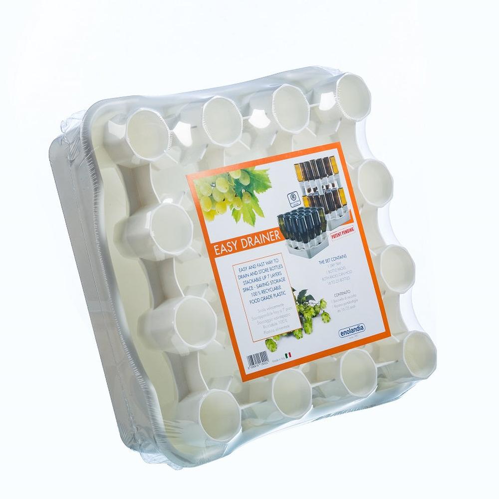 Easy Drainer Startpakke – Flasketørker for 25/16 flasker