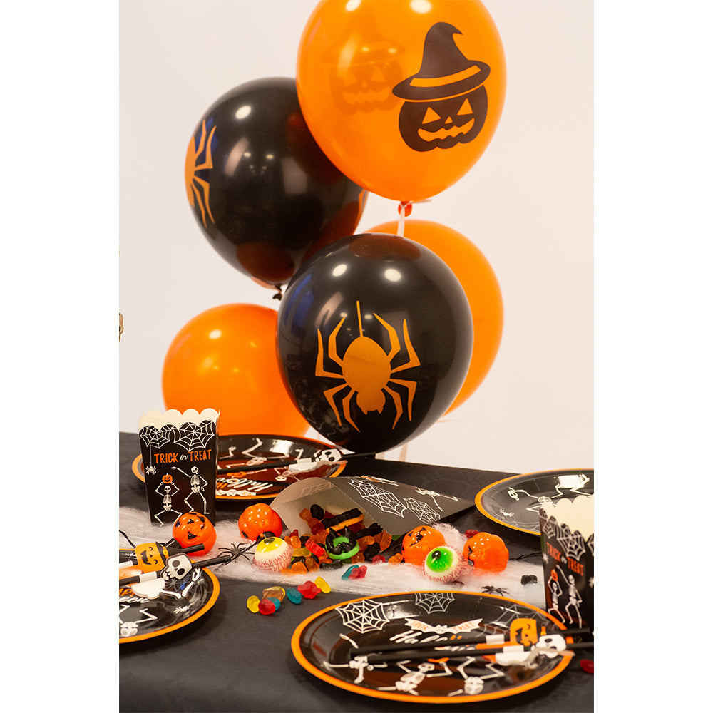 Halloween-ballonger – 6 stk (ca. 30 cm)