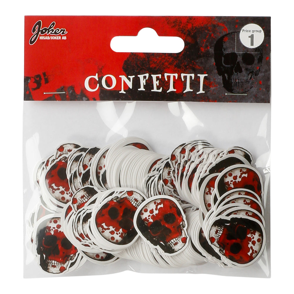 Konfetti – hodeskaller 20×25 mm