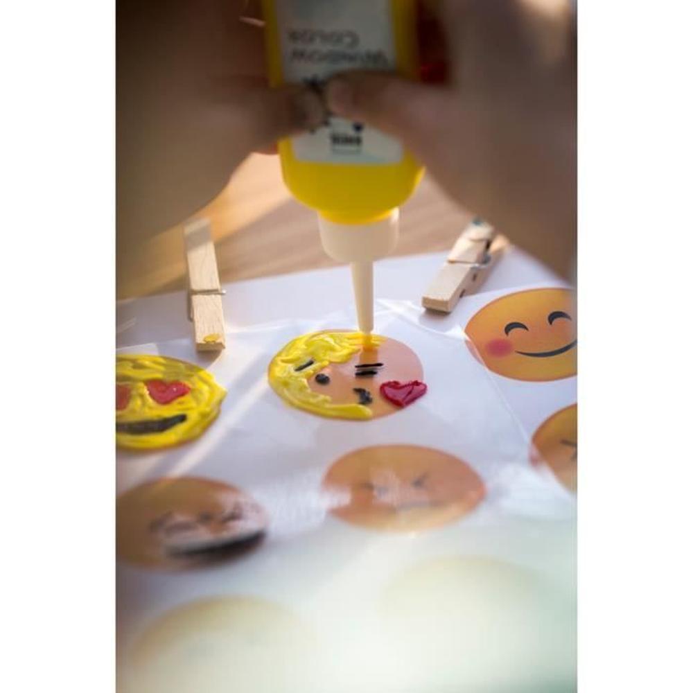 Vindusmalingssett – Happy Stickers (Kreul 42852)
