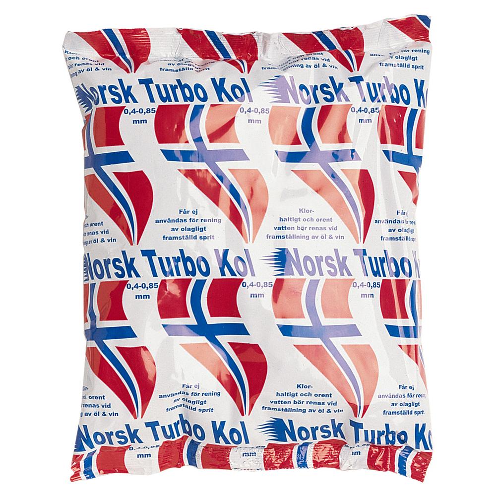 Norsk Turbokull 1,7 L – Aktivt kull til vann, øl og vin