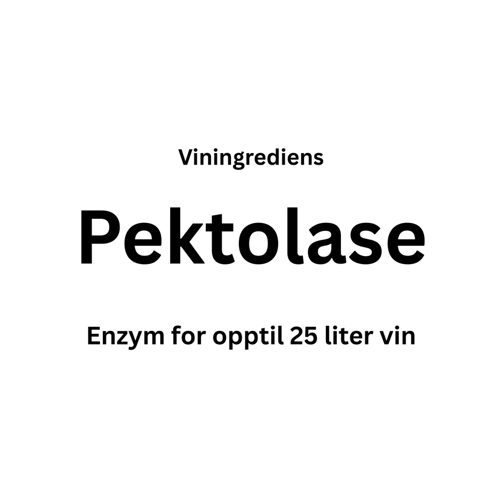 Pektolase enzym for frukt og bær – 10 g