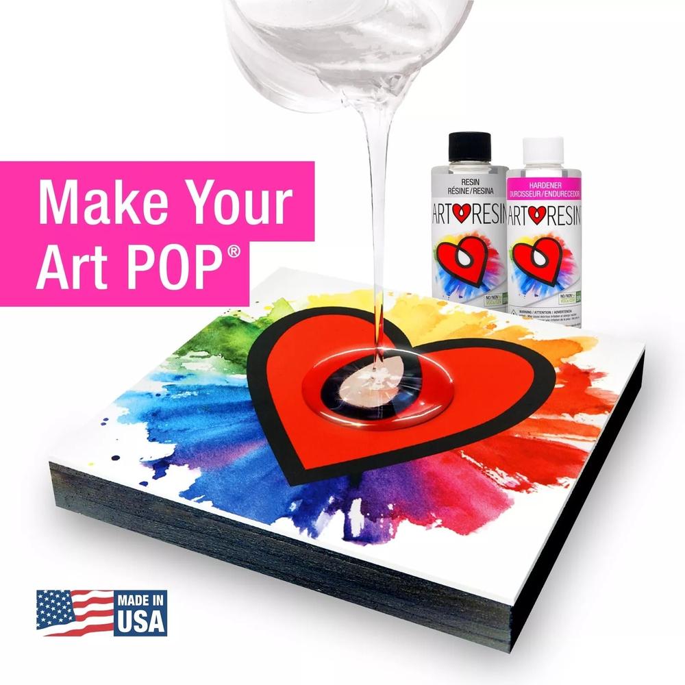 Art Resin 236ml - Klar to-komponent epoxy ( 2x 118ml sett)