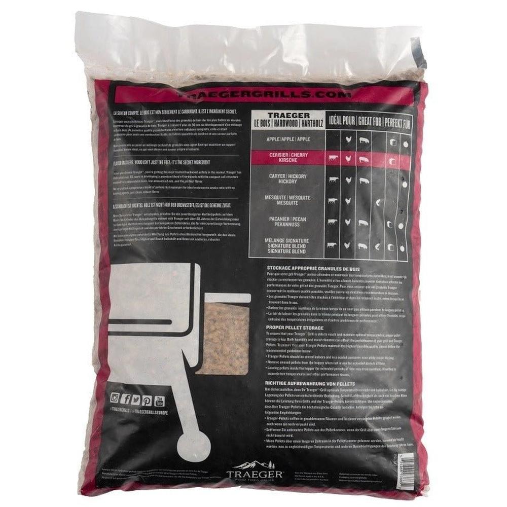 Traeger Cherry Pellets 9 kg – fruktig grillsmak med minimalt avfall og maksimal aroma - Hilles.no