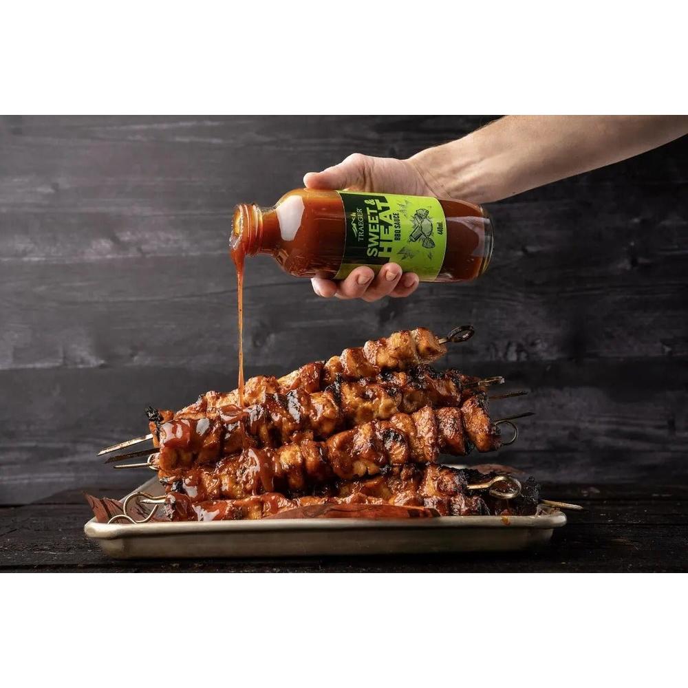 Traeger Sweet & Heat BBQ - saus 440 ml – sødme med et sting! - Hilles.no