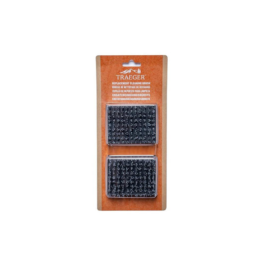 Grillbørste – Erstatningsbørster (2 pk) - Hilles.no
