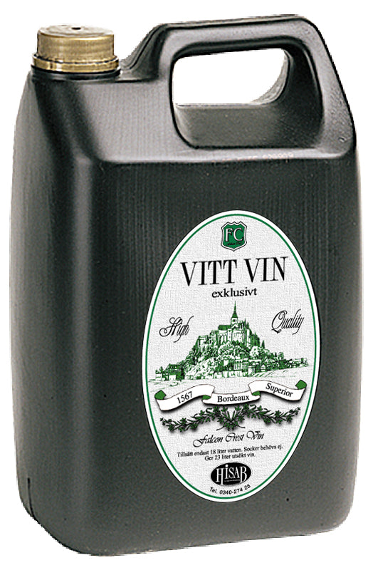 FC Hvitvin Exclusive – vinråstoff for 23 liter hvitvin