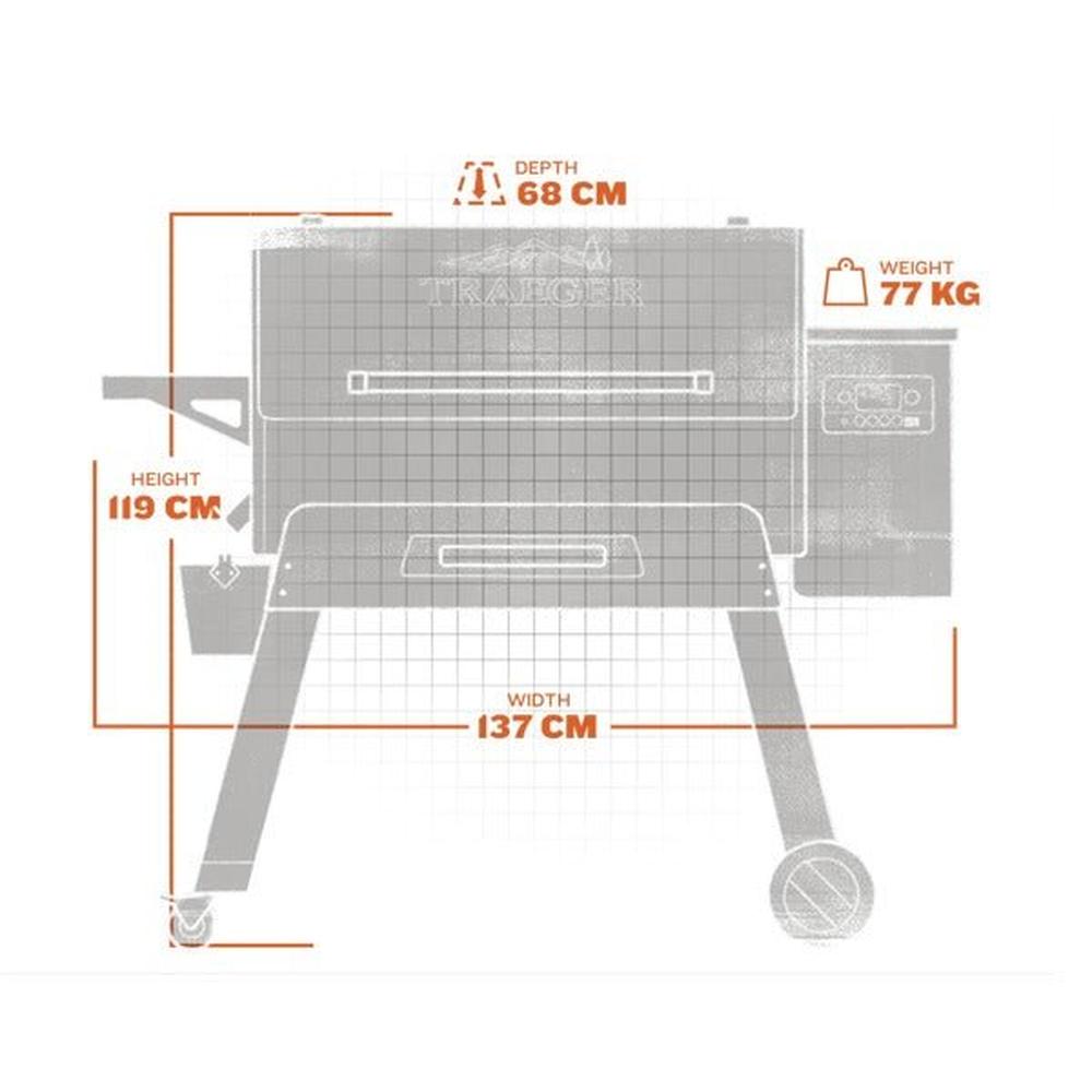 Traeger Ironwood 885 Pelletgrill - Hilles.no