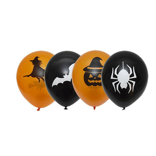 Halloween-ballonger – 6 stk (ca. 30 cm)