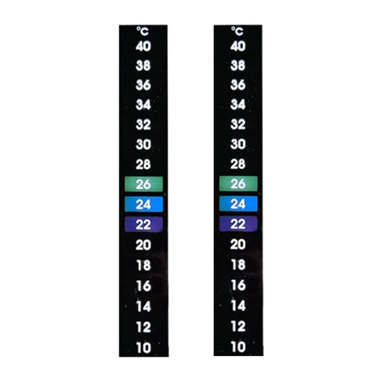 Selvklebende LCD-termometer 10-40 °C