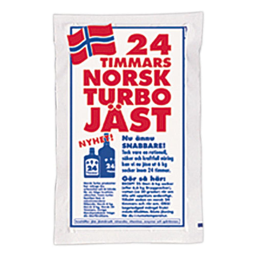Norsk Turbogjær 24T – Hurtiggjær til sats og vin