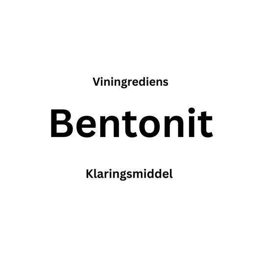 Bentonitt – Klaringsmiddel til vin 10 g