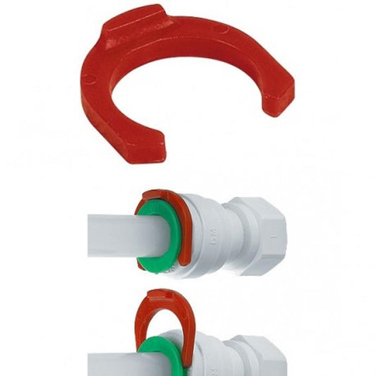 DMfit Låseklips / Locking Clip for push-fit koblinger