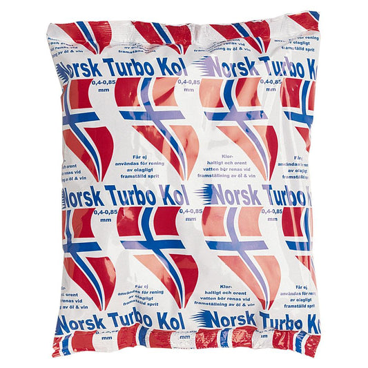 Norsk Turbokull 1,7 L – Aktivt kull til vann, øl og vin