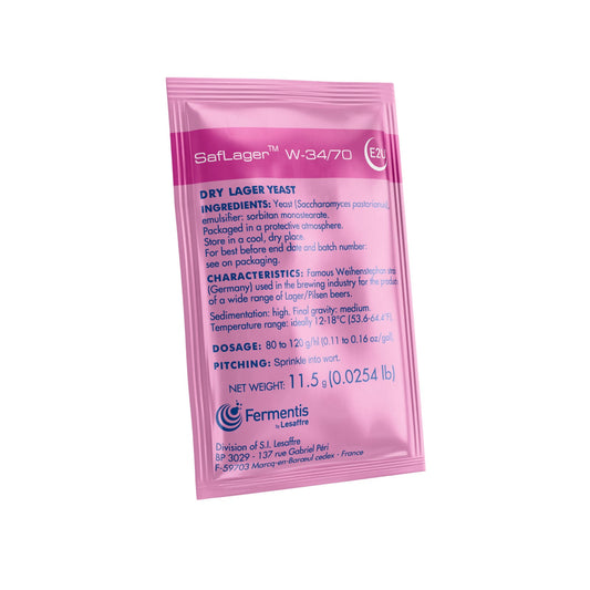 SafLager W-34/70 – Tysk lagergjær 11,5 g