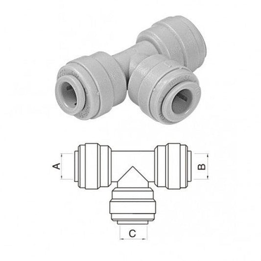 DMfit T-kobling – Push Fit fordeler